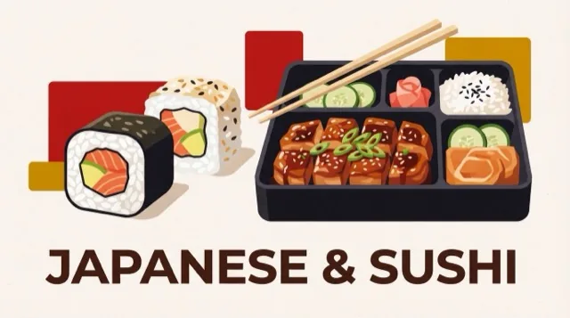 Japanese & Sushi restaurant menus in Canada