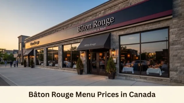 Bâton Rouge Menu With Prices In Canada
