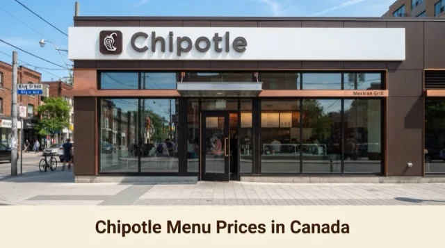 Chipotle Menu With Prices In Canada