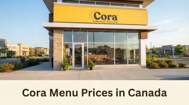 Cora Menu With Prices in Canada