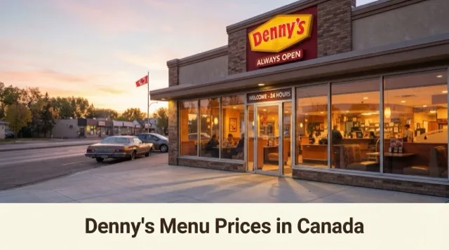 Denny’s Menu With Prices in Canada