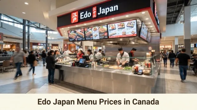 Edo Japan Menu With Prices In Canada
