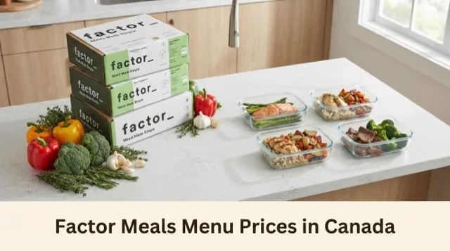 Factor Meals Menu Prices in Canada