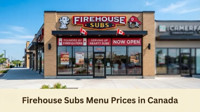 Firehouse Subs Menu With Prices In Canada