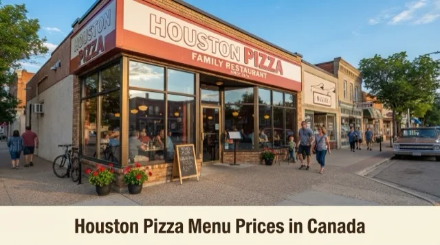 Houston Pizza Menu With Prices In Canada