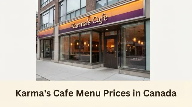 Karma’s Cafe Menu With Prices in Canada