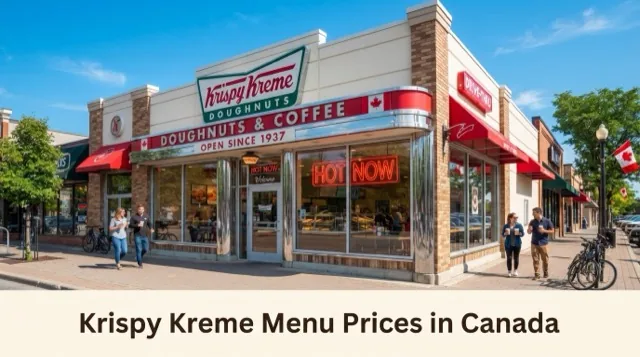 Krispy Kreme Menu With Prices in Canada