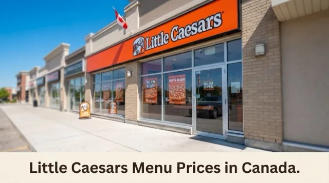 Little Caesars Pizza Menu With Prices In Canada
