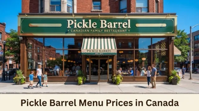 Pickle Barrel Menu With Prices In Canada