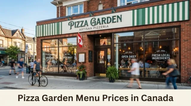 Pizza Garden Menu With Prices In Canada