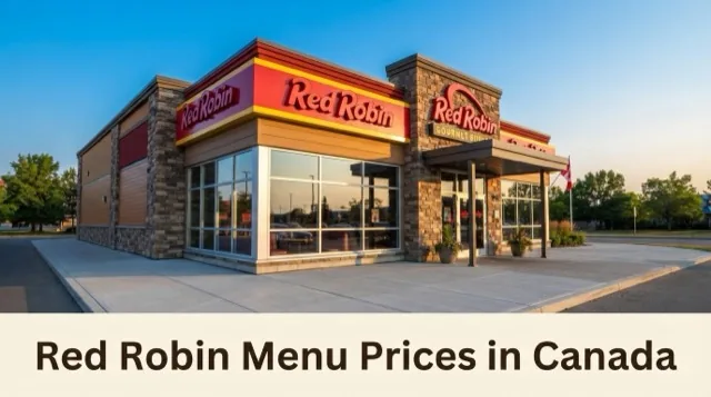 Red Robin Menu With Prices In Canada