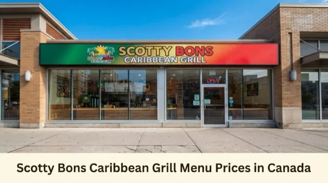 Scotty Bons Caribbean Grill Menu Prices in Canada