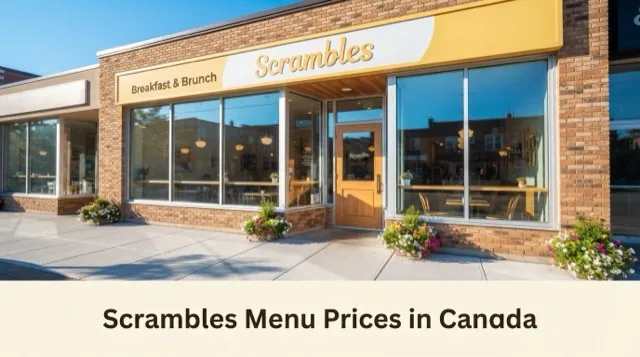 Scrambles Menu With Prices in Canada