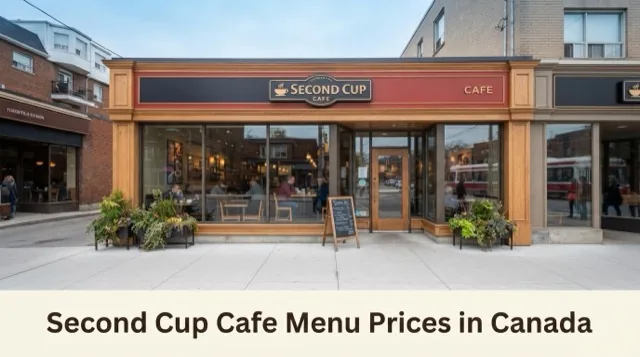 Second Cup Cafe Menu With Prices In Canada