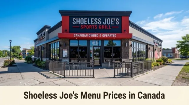 Shoeless Joe’s Menu With Prices In Canada