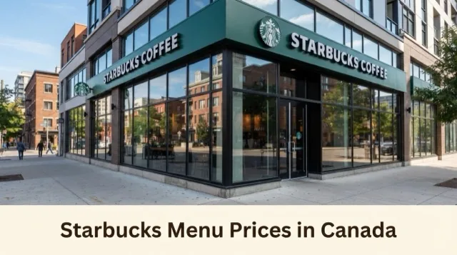 Starbucks Menu With Prices In Canada
