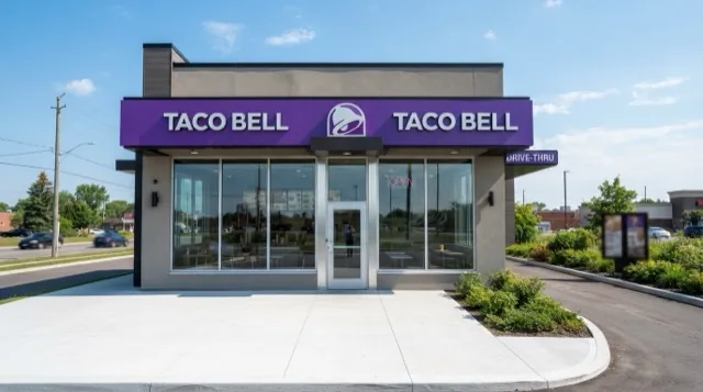 Taco Bell Menu With Prices in Canada