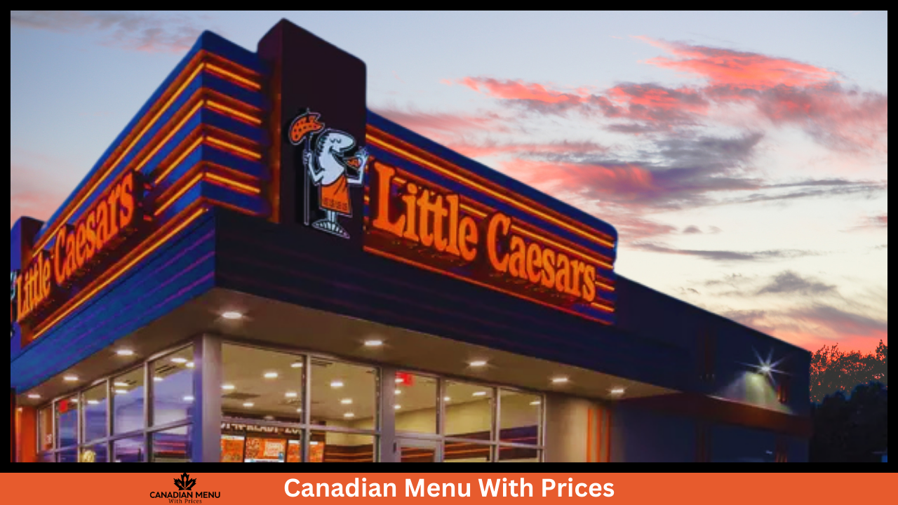 Little Caesars Pizza Menu With Prices In Canada