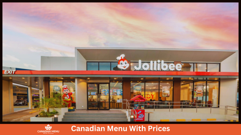 Jollibee Menu With Prices In Canada