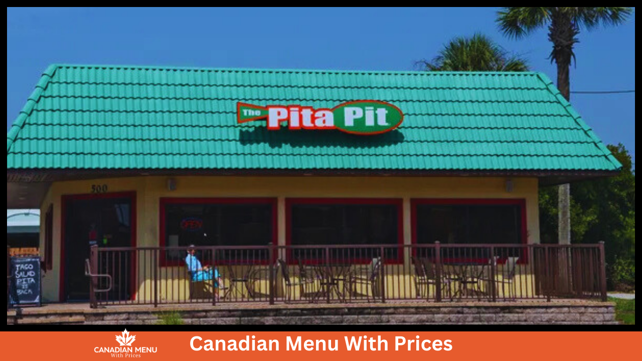 Pita Pit Menu With Prices in Canada