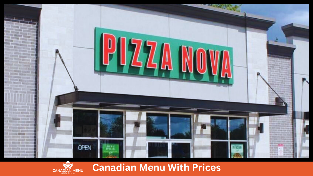 Pizza Nova Menu With Prices In Canada