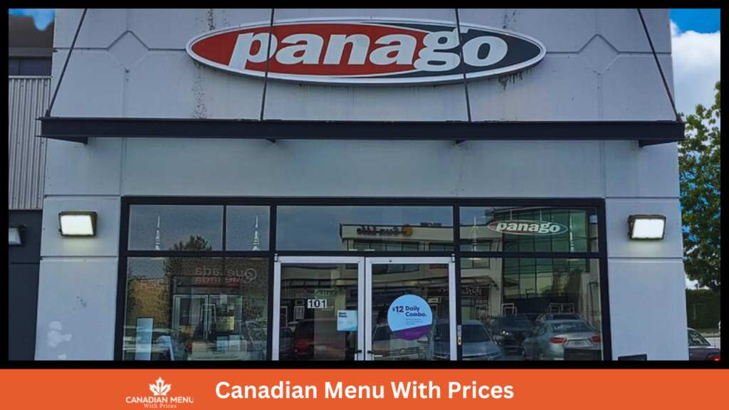 Panago Pizza Menu With Prices In Canada